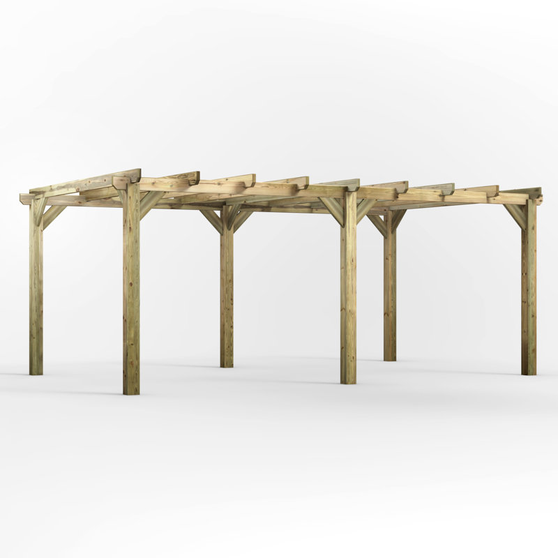 Powersheds 20 x 12ft Timber Pressure Treated Pergola