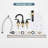 8-inch Widespread Faucet 2-handle Bathroom Faucet with Drain-91270301