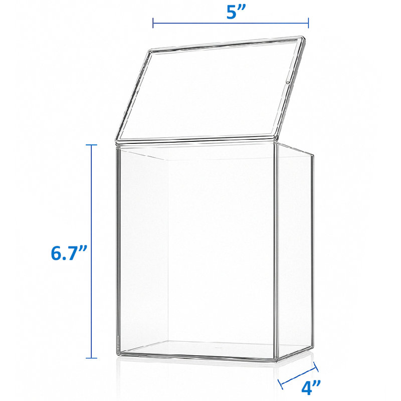 Premium Hard Protector Case For Funko Pop® Doll - Stackable Magnetic Lid Display - Set Of 2