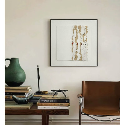 Modern Minimalist Three-Dimensional Sandstone Wall Decoration