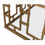 Brass Gate Solid Wood Coffee Table