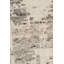 Abstract Area Rug in Ivory