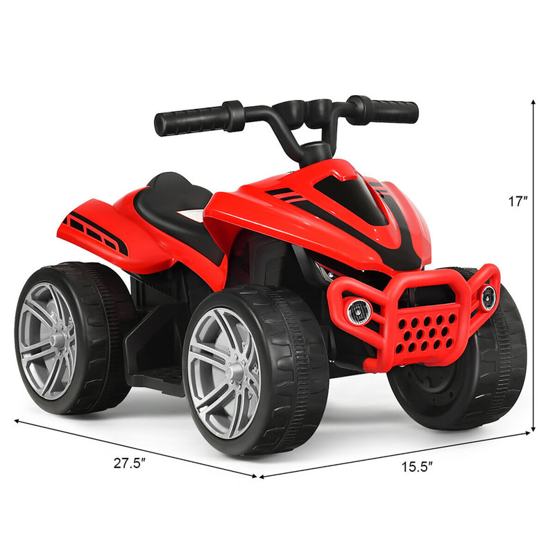 Voiture électrique pour enfants, Rouge
