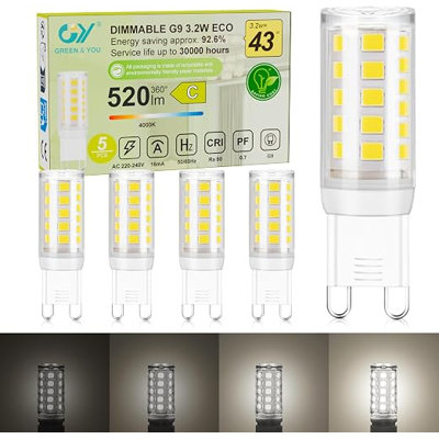 3.2 W G9 G9/Bi-pin LED Smart Bulb