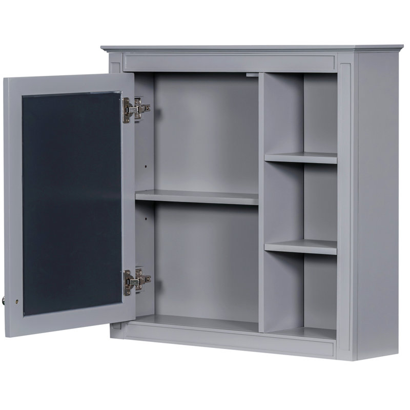 Armoire d'appoint Mekensie, Gris