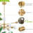 Lilwenn 12 - Light Sputnik Modern Linear Chandelier-307384642