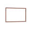 Miroir de salle de bain 48 po x 32 po rectangulaire moderne surdimensionné avec cadre en noyer-2078285680-2078285684