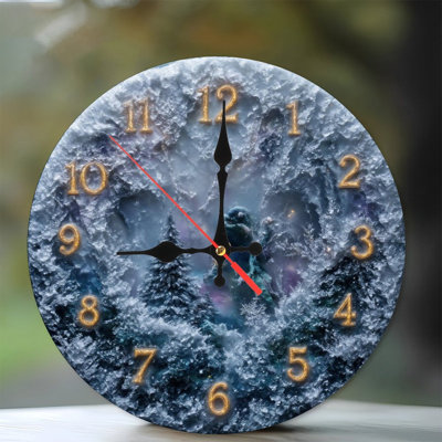 Horloge-Face-Avec-Ornements-scintillants