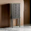 Armoire à bijoux avec miroir 4 tiroirs Beaty-33420154