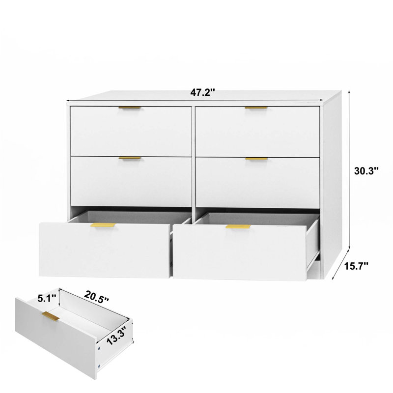 Commode, Blanc