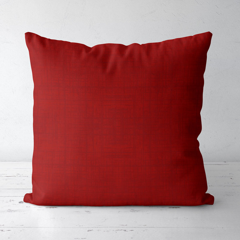 Housse de coussin carré et insert, Incendie