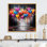 Art coloré ballon coloré, art de rue III - Pop