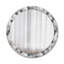 Huldar Glass Flat Wall Mirror