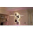 39.4" Large Silent Wall Clock Light Modern Abstract Geometric Decor Art Living Room
