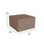 Fauteuil / repose-pieds modulaire sans accoudoirs de qualité commerciale Bright Beginnings