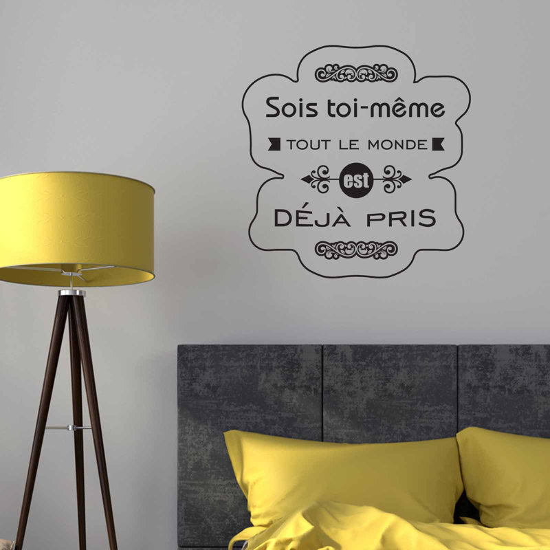 Text & Numbers Wall Decal