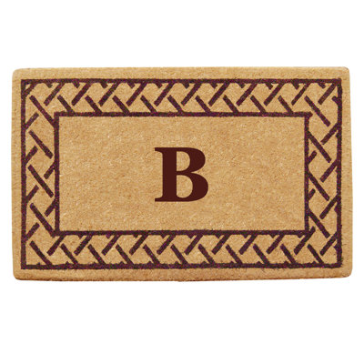 Treillis ultra-résistant coco 36 po x 22 po tapis pour porte d’extérieur Sweetwood