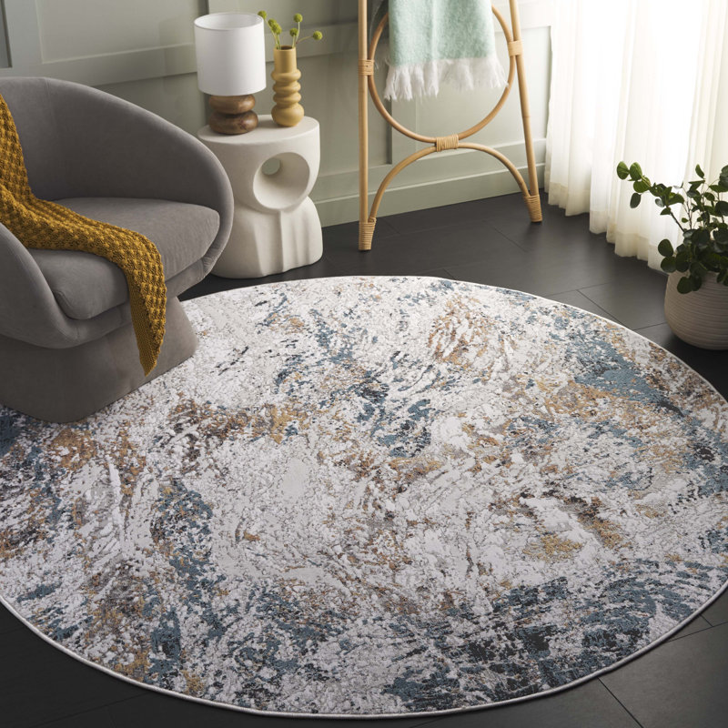 Tapis abstrait Kellee Performance, Rectangle 9 pi x 12 pi