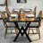 Black Epoxy Dining Table