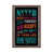 Classic Brown Wood Framed selected