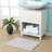 Macek 100% Cotton Bathroom Rug, Non Slip & Water Absorbent Soft Shaggy Mat-101263194-101263196