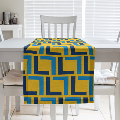 Geometric Table Runner
