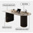 Light Luxury Sintered Stone Desktop Desk-467272437