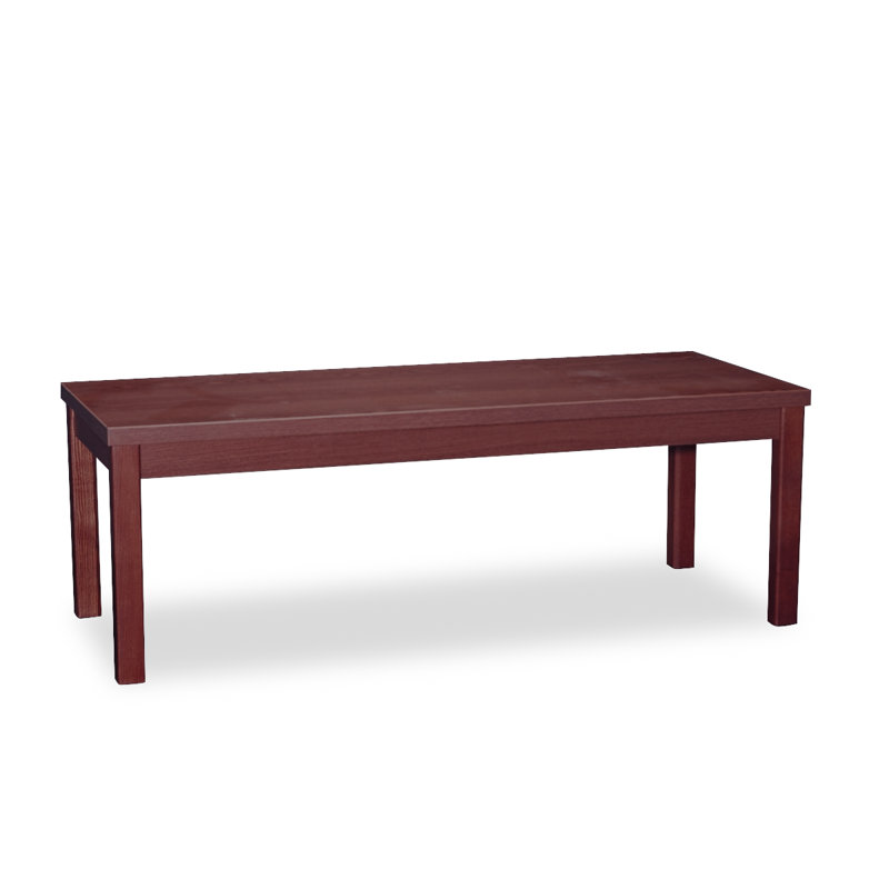 4 Legs Coffee Table, Mahogany