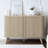 Aurel Modern 42.1" Fluted Sideboard with Sliding Doors & Shelves-114330613