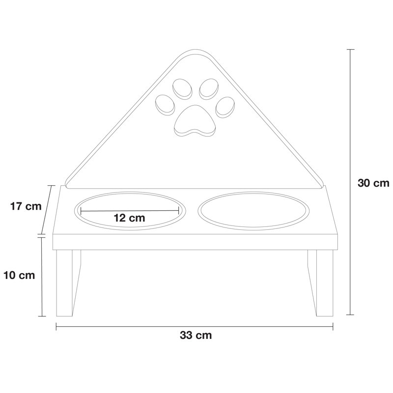 Paquette 10ml Elevated Feeder