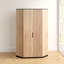 Stefania 2 Door Manufactured Wood Wardrobe