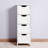 White Bathroom Storage Cabinet