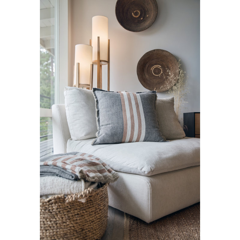 Benny Handwoven Linen Oversized Throw