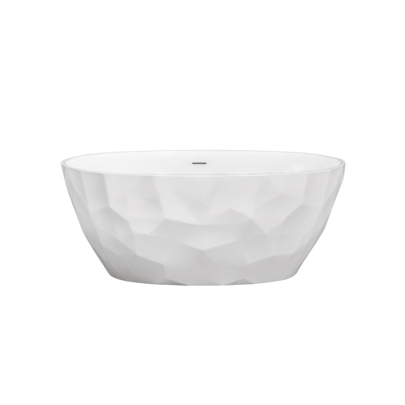 Baignoire autoportante blanche 59 po Owen