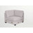 McCoole 137" Square Arms Seating Component with Ottoman-1780388269