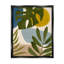 "Tropical Mixed Monstera Leaves" par Victoria Barnes - cadre flottant, impression sur toile-1046429490-1046429519