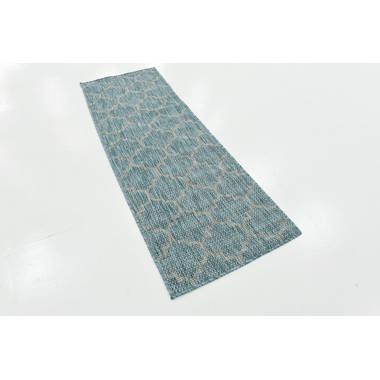 Outdoor Veranda Area Rug Bamboo Color Winston Porter Rug Size: Runner 2' x 6