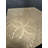 Pattern Etched Gold Marble Tile