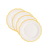 Stella Marigold Scalloped Salad Plate