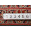 Tapis à motif floral foncé foncé 10 x 13