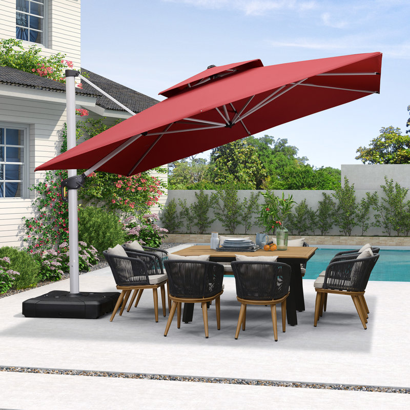 365cm Cantilever Parasol, Terra
