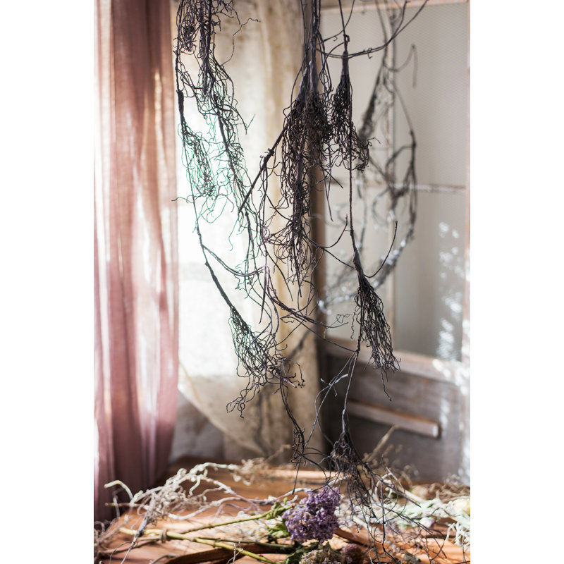 Branche de tige artificielle pour racine d’arbre, Marron foncé