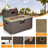 4 - Person Patio Conversation Set with Cushions-209576382