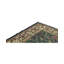 Hand-Knotted High-Quality Teal/Cream Area Rug