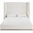 Solange Linen Textured Fabric Upholstered Bed-1816615704