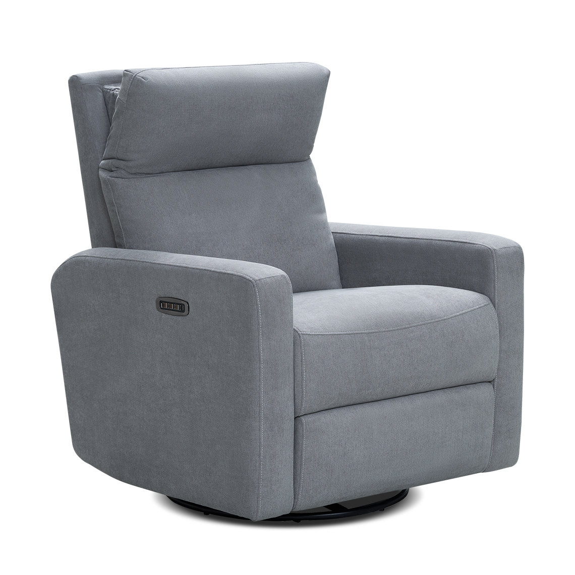 Nurture Premium Plus Power Swivel Glider, Gray