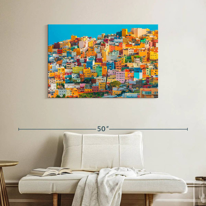 Gillard Las Palmas, bord de mer, H 26 po x l 39 po
