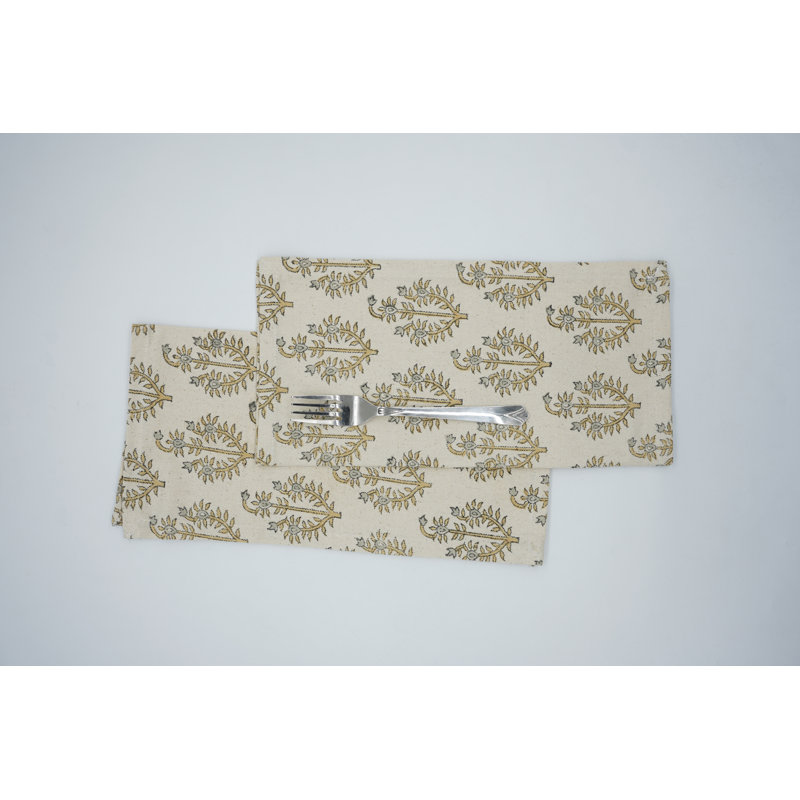 Fabdivine 18X18 Inch Party Napkins – Elegant and Absorbent for Any Event, Neelgagan, white