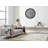 30 Inch Round Large Oversized Transitional Wall Clock Brown | Gift Idea