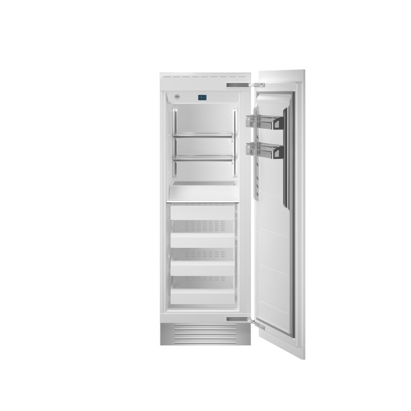 Bertazzoni 16.8 cu. ft. Freezer in Silver, Right